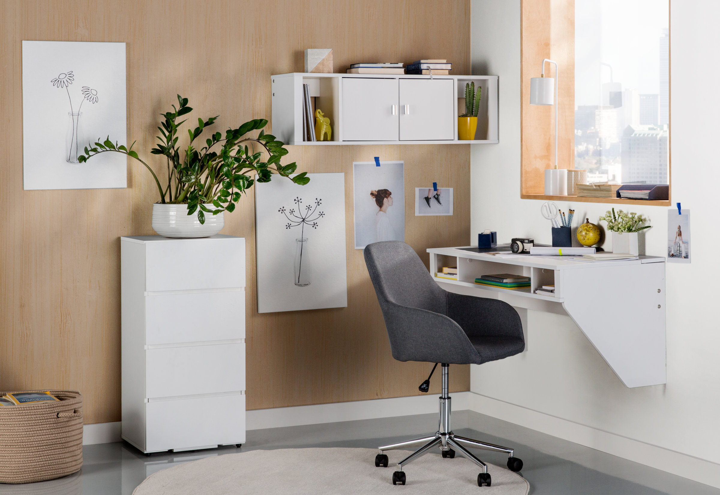 Image showcasing Small Office Organization Ideas to Boost Your Productivity | Wayfair